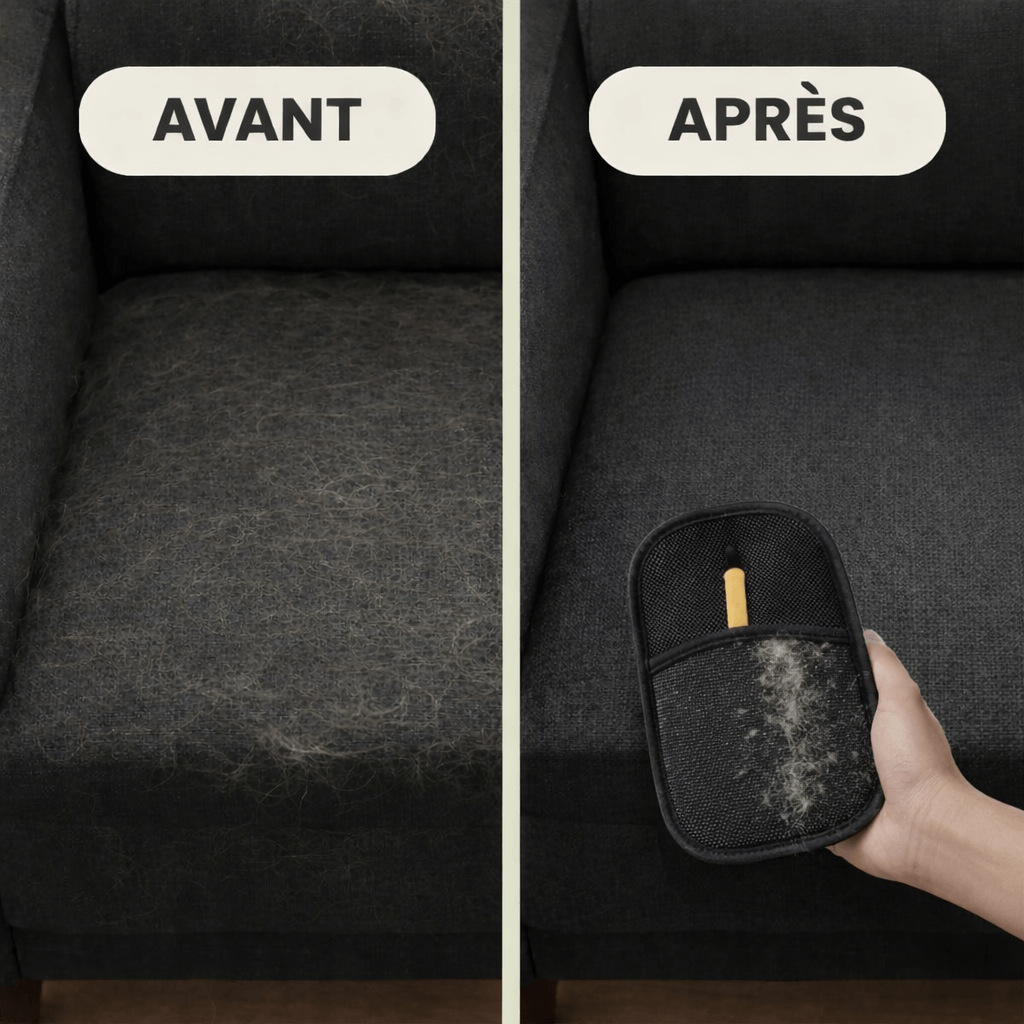 Gant Anti-Poils Réutilisable pour Chien & Chat — MonCompagnon